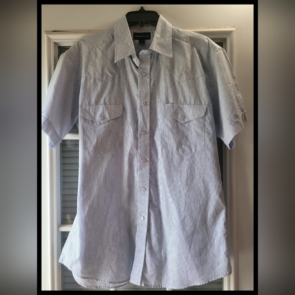 Panhandle Slim Youth Boys Pearl SnapButton Western Shirt, Size 16 - Picture 1 of 9